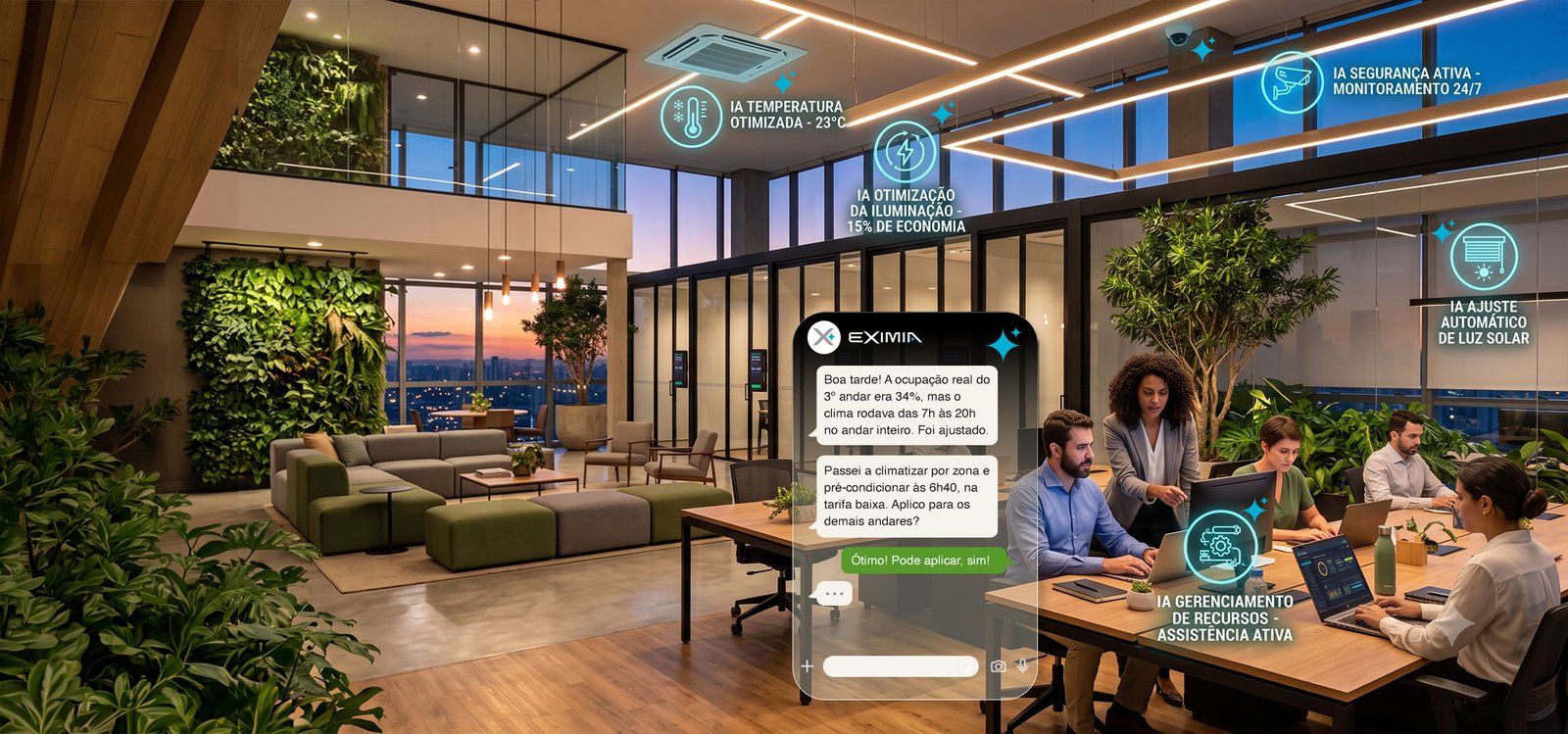 Ambiente Corporativo com IA em Whatsapp